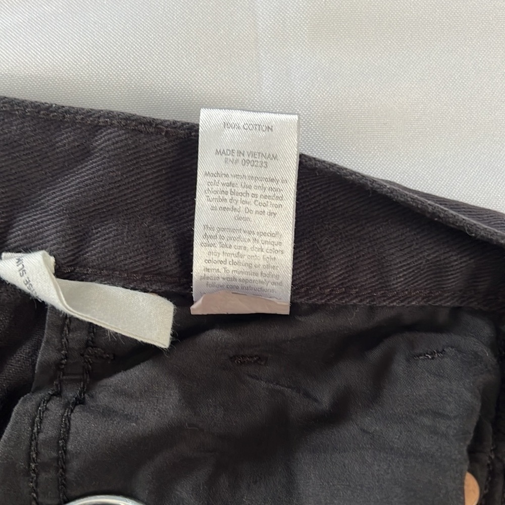 Pacsun Ultra High Rise Slim Black Ripped Jeans - Picture 8 of 10